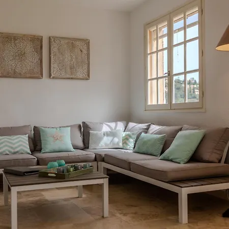 Provenzalisches Haus Homard - Mit Privatem Garten Und Meerblick By Riviera Homelife בית נופש